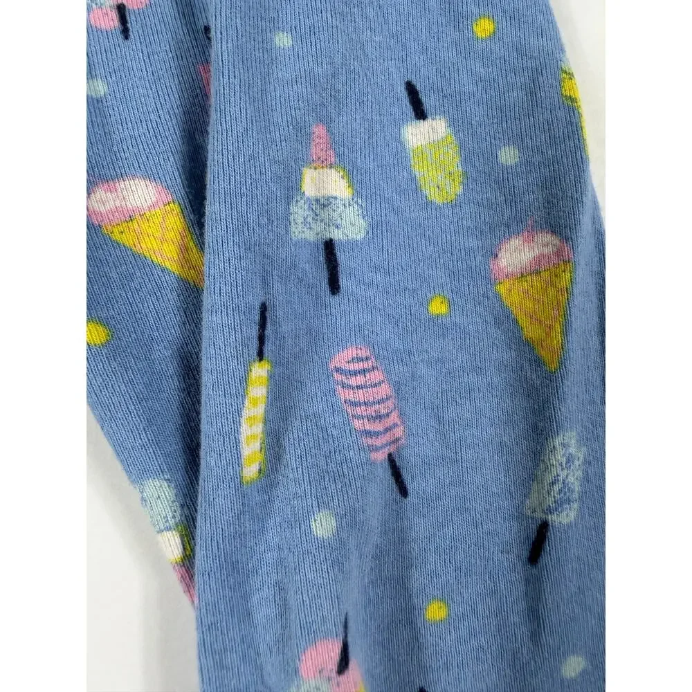 Baby Gap Ice Cream Pajama Set Blue Short Sleeve Size 3 Years